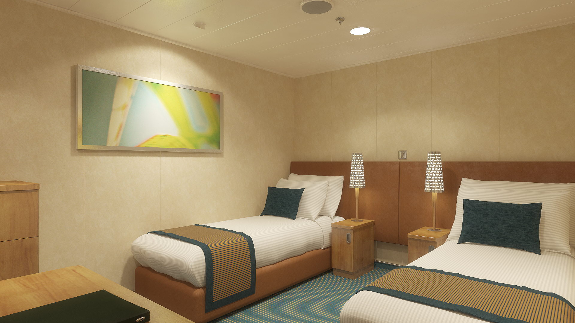 MyCruise Carnival Magic Kahytter Indvendig 4X1